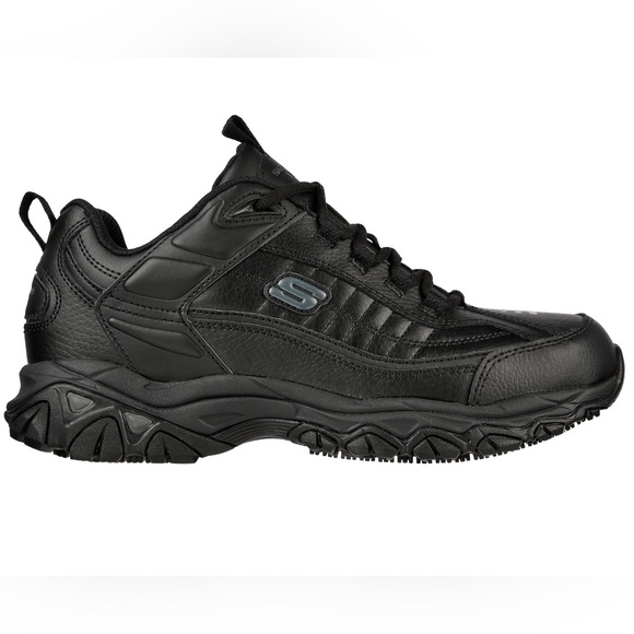 Skechers Men's Black and Gray Sneakers Size 11